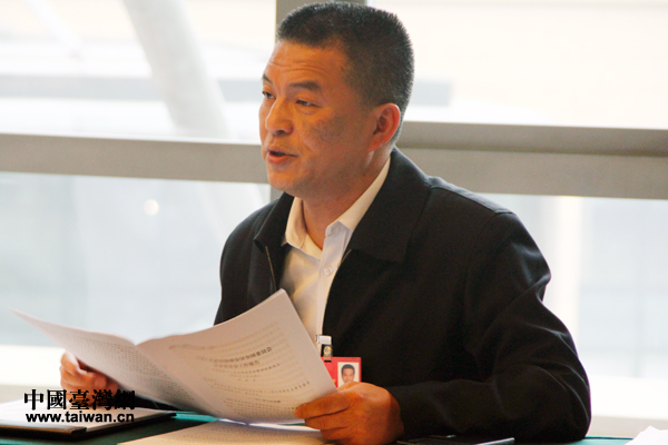 全國(guó)政協(xié)委員、臺(tái)盟云南省委會(huì)副主委陳俊驄 全國(guó)政協(xié)委員、臺(tái)盟云南省委會(huì)副主委陳俊驄