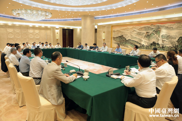 1.9月12日張志軍在成都與四川臺商代表交流座談 1.9月12日張志軍在成都與四川臺商代表交流座談