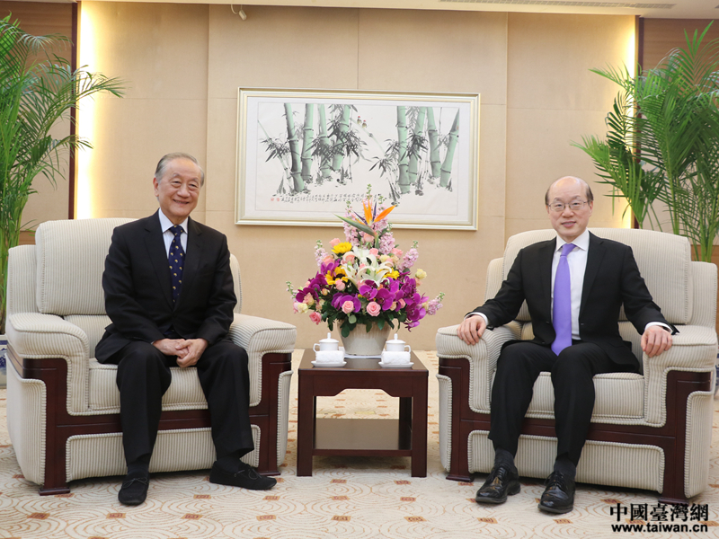 中共中央臺辦、國務院臺辦主任劉結一會見新黨主席郁慕明 中共中央臺辦、國務院臺辦主任劉結一會見新黨主席郁慕明